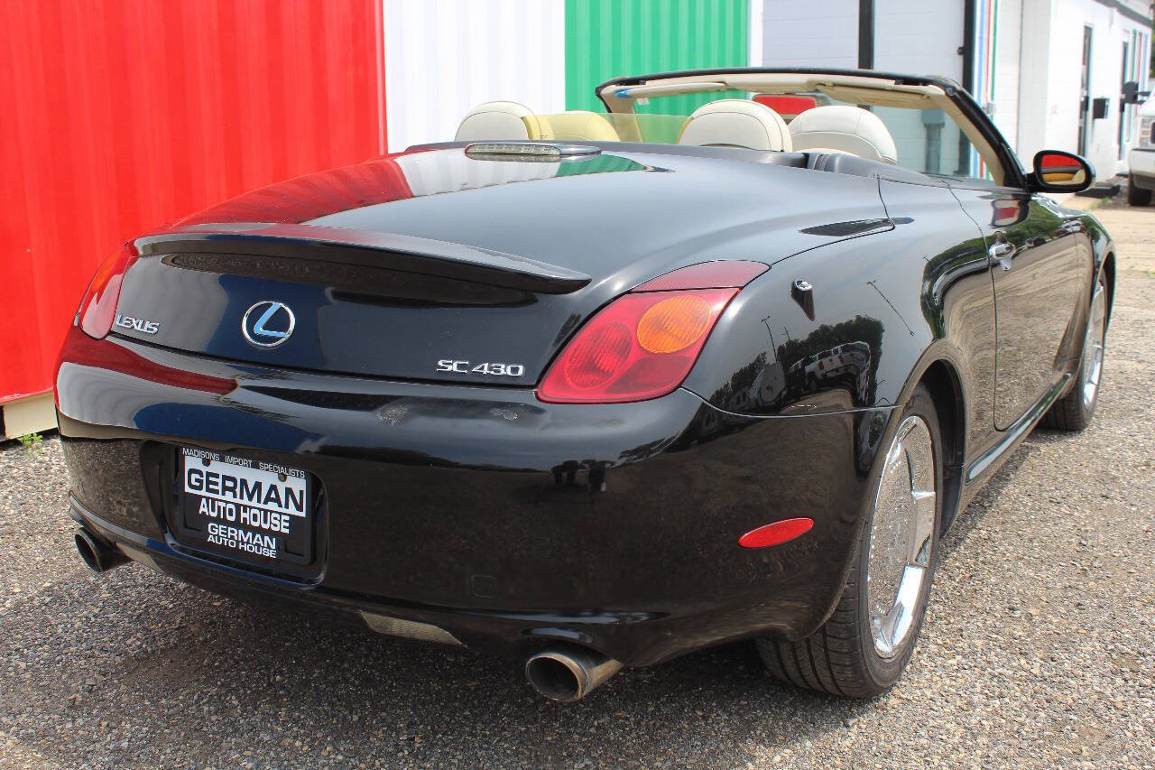 Used 2002 Lexus SC 430 Convertible RWD image 7