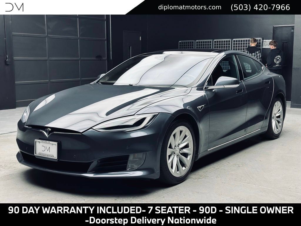 Used 2016 Tesla Model S 90D AWD/4WD image 1