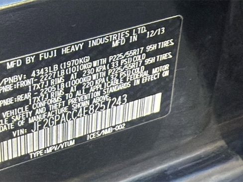 Used 2014 Subaru Crosstrek 2.0i Premium w/ Popular Package #2 image 12