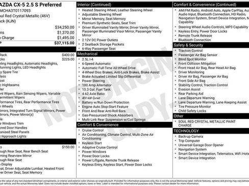 New 2026 MAZDA CX-5 Preferred AWD/4WD image 7