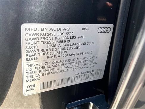 Used 2025 Audi Q5 Premium w/ Convenience Package AWD/4WD image 19