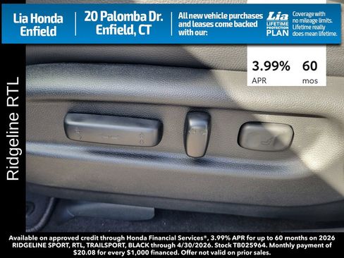 New 2026 Honda Ridgeline RTL image 13