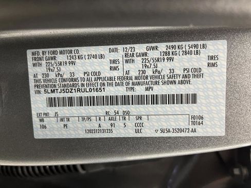 Used 2024 Lincoln Corsair Grand Touring w/ Equipment Group 301A image 40