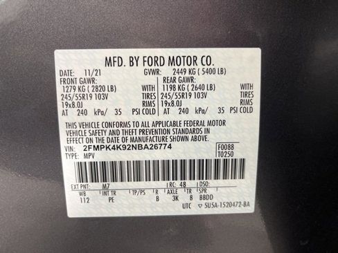 Used 2022 Ford Edge Titanium w/ Equipment Group 301A image 37