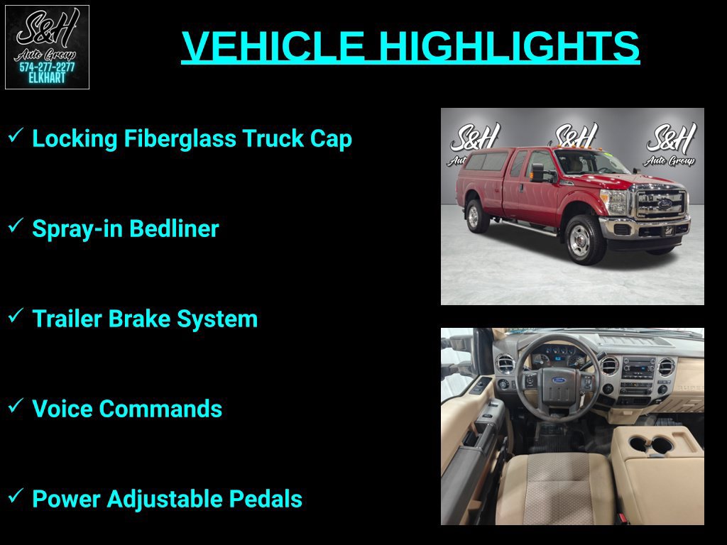 Used 2015 Ford F250 XLT w/ XLT Interior Package AWD/4WD image 3