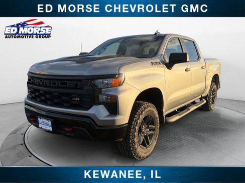 New 2026 Chevrolet Silverado 1500 Custom Trail Boss w/ LPO, Dark Essentials Package AWD/4WD image 1