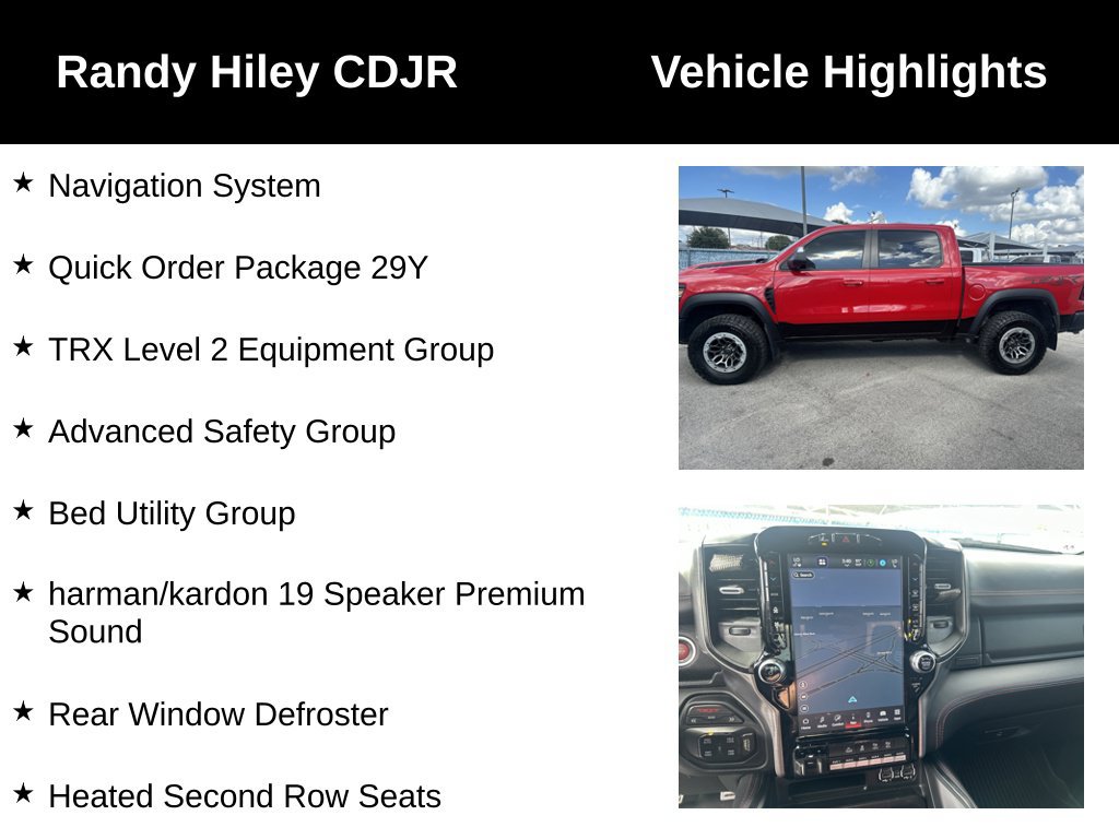 Used 2022 RAM 1500 TRX w/ TRX Level 2 Equipment Group AWD/4WD image 5