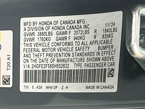 Used 2025 Honda Civic Sport image 29