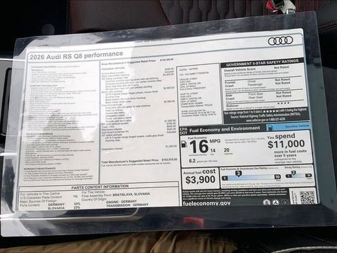 New 2026 Audi RS Q8 performance image 12