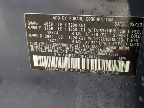 Used 2023 Subaru Outback Onyx Edition image 36