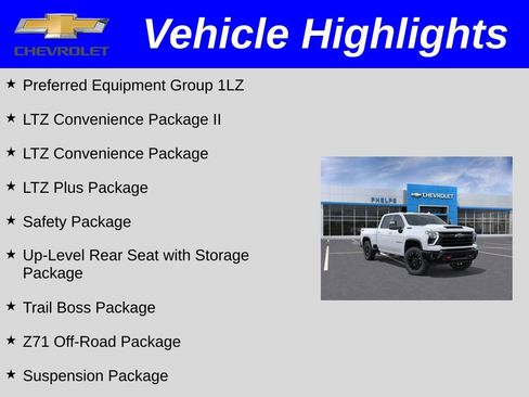 New 2026 Chevrolet Silverado 2500 LTZ w/ LTZ Plus Package AWD/4WD image 2