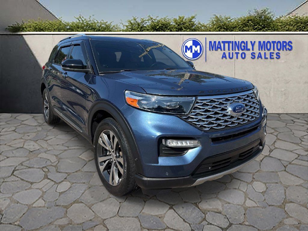 Used 2020 Ford Explorer Platinum w/ Premium Technology Package AWD/4WD image 1