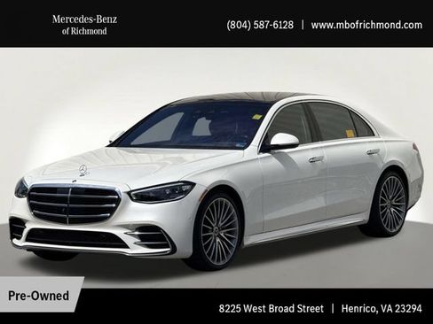 Used 2021 Mercedes-Benz S 580 4MATIC Sedan image 1