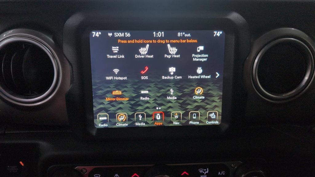 Used 2018 Jeep Wrangler Unlimited Sahara w/ Uconnect 4C Nav & Sound Group AWD/4WD image 12