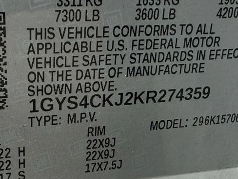 Used 2019 Cadillac Escalade Premium Luxury AWD/4WD image 15