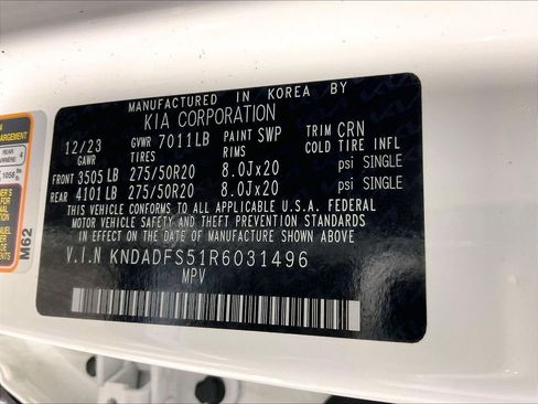 Used 2024 Kia EV9 Land AWD/4WD image 37