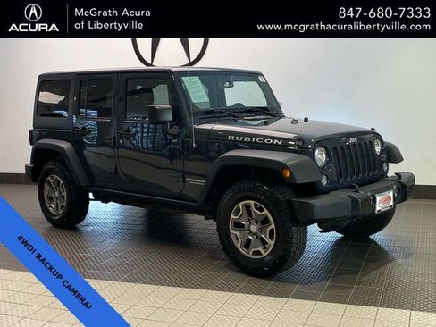 Used 2017 Jeep Wrangler Unlimited Rubicon w/ Connectivity Group AWD/4WD image 1