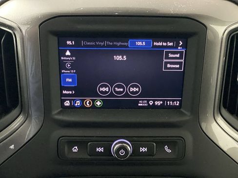 Used 2025 Chevrolet Silverado 1500 Custom w/ Turbomax Blackout Package AWD/4WD image 12