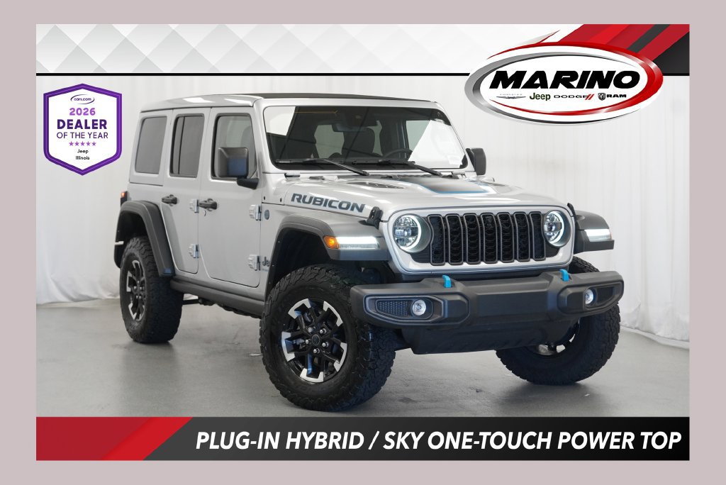 Used 2024 Jeep Wrangler Unlimited Rubicon 4xe w/ Technology Group AWD/4WD image 1