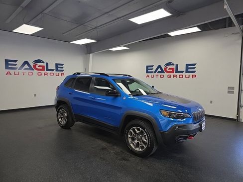 Used 2022 Jeep Cherokee Trailhawk w/ Sun, Sound & Nav Group image 1