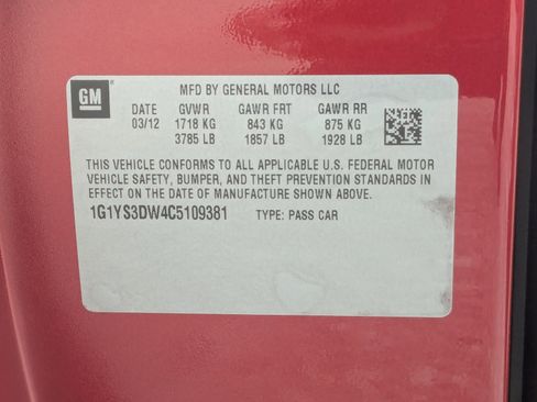 Used 2012 Chevrolet Corvette Grand Sport w/ 3LT Preferred Equipment Group image 22