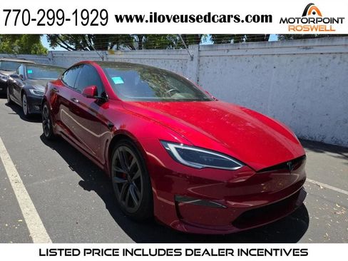 Used 2023 Tesla Model S Plaid AWD/4WD image 1
