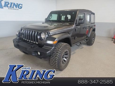 Used 2023 Jeep Wrangler Unlimited Sport image 1