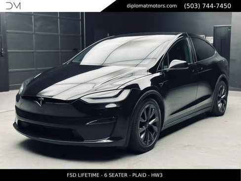 Used 2022 Tesla Model X Plaid AWD/4WD image 1