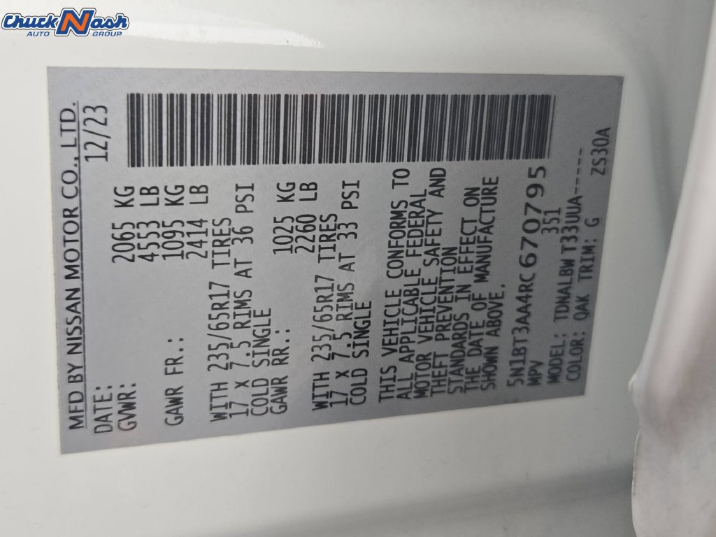 Used 2024 Nissan Rogue S FWD image 38
