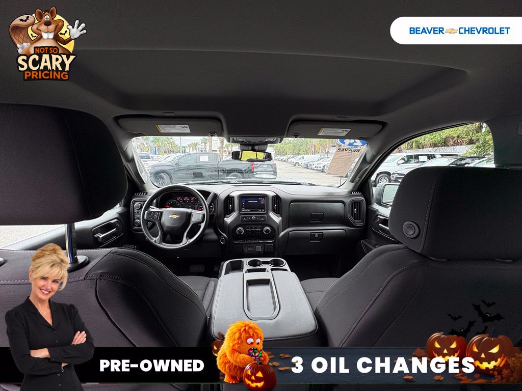 Used 2024 Chevrolet Silverado 1500 Custom w/ Turbomax Blackout Package AWD/4WD image 15