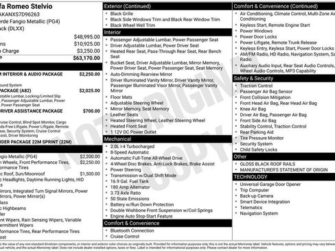 New 2025 Alfa Romeo Stelvio Sprint image 39