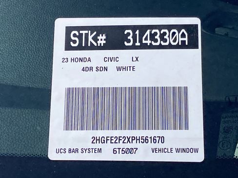 Certified 2023 Honda Civic LX image 30
