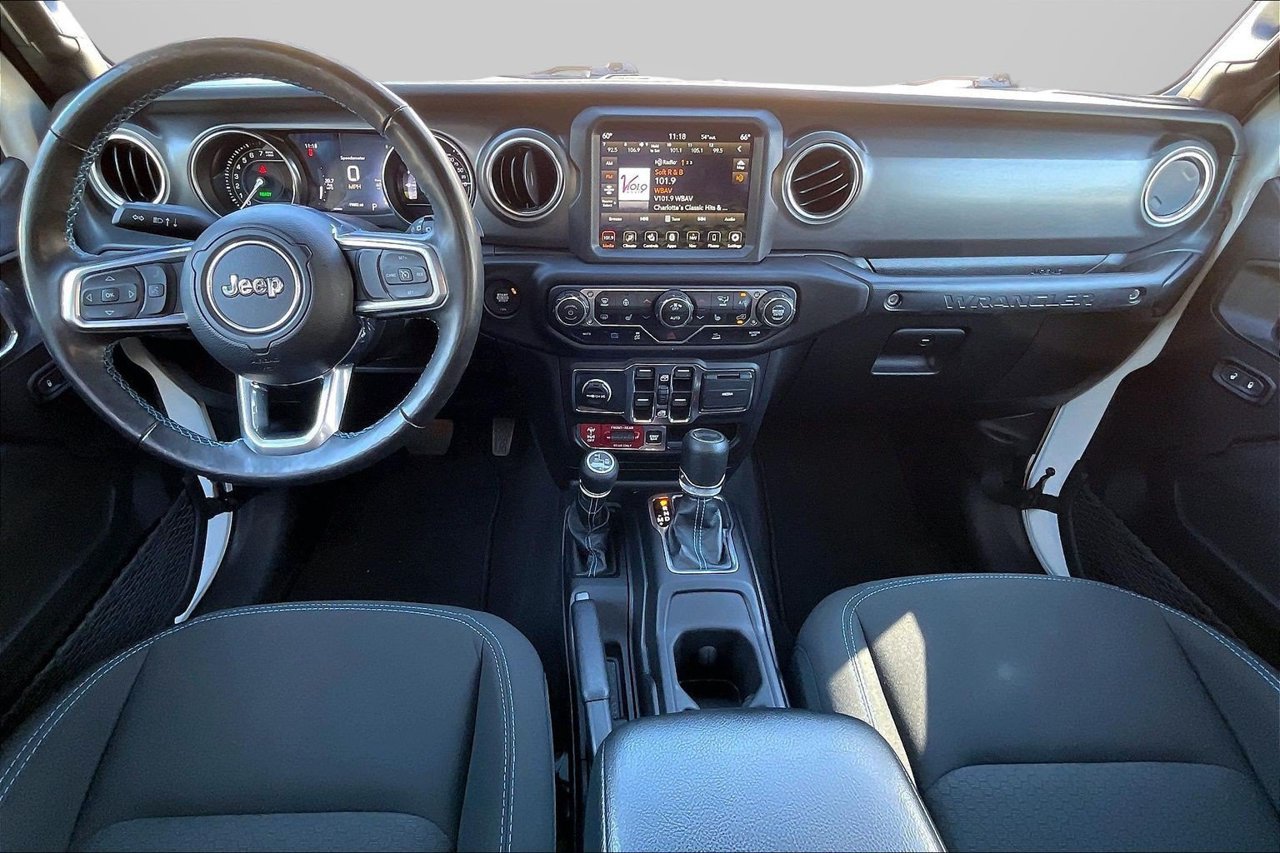 Certified 2023 Jeep Wrangler Unlimited Rubicon 4xe w/ Cold Weather Group AWD/4WD image 15