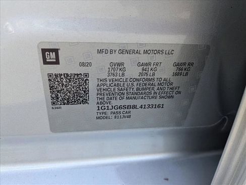 Used 2020 Chevrolet Sonic LT image 22