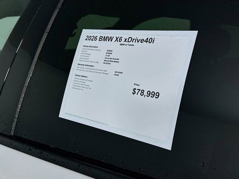 Used 2026 BMW X6 xDrive40i image 12