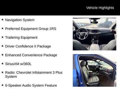 Certified 2021 Chevrolet Blazer RS w/ Enhanced Convenience Package AWD/4WD image 12
