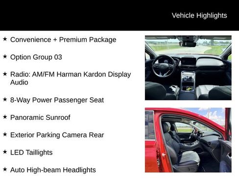 Used 2022 Hyundai Santa Fe SEL w/ Convenience + Premium Package AWD/4WD image 12