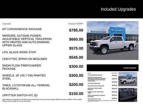 New 2026 Chevrolet Silverado 2500 W/T w/ WT Convenience Package image 6