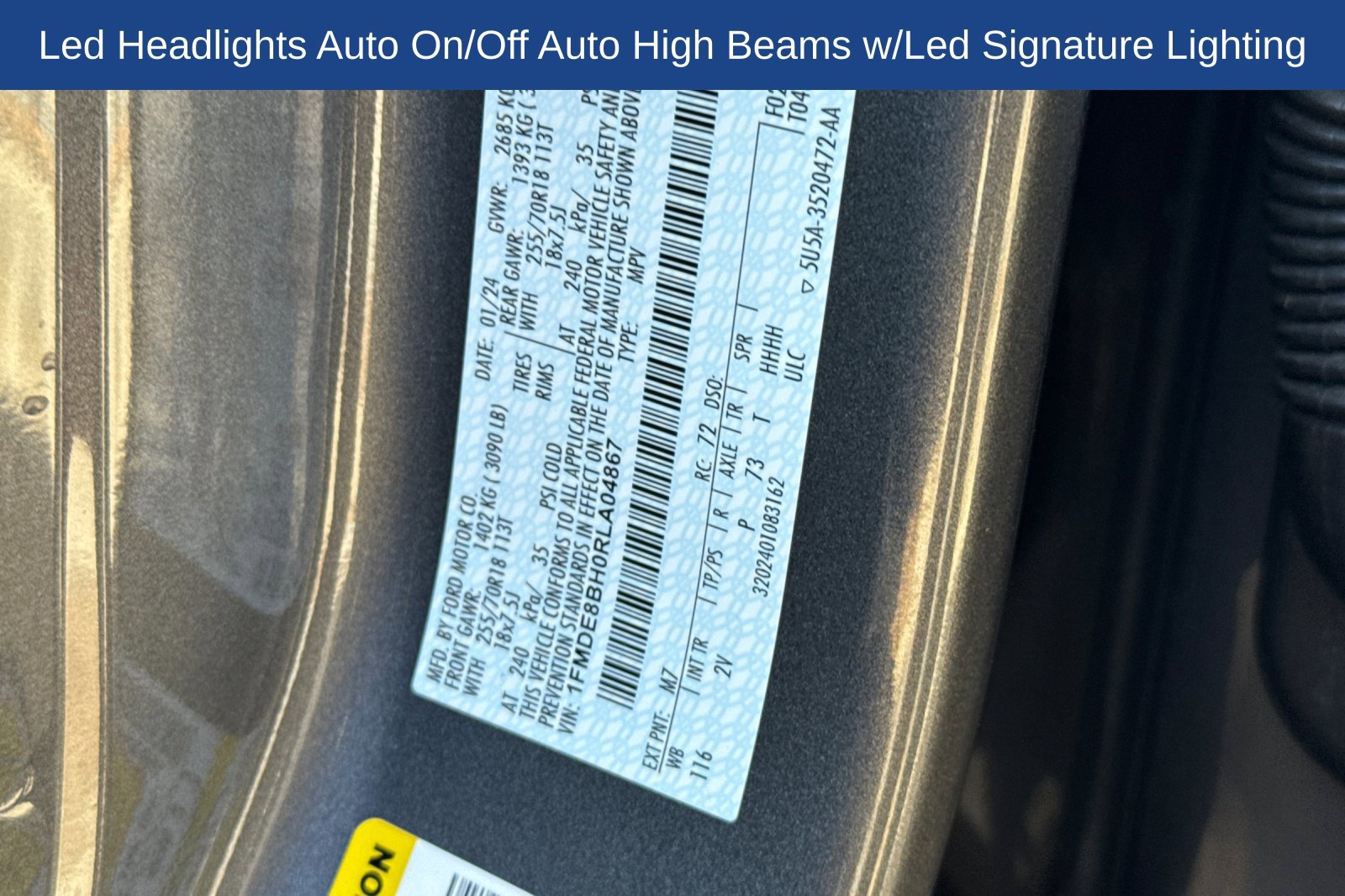 Certified 2024 Ford Bronco Outer Banks AWD/4WD image 36