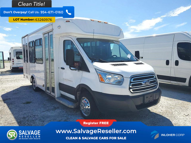 Used 2019 Ford Transit 350 156 DRW w/ Shuttle Bus Prep Package RWD image 5