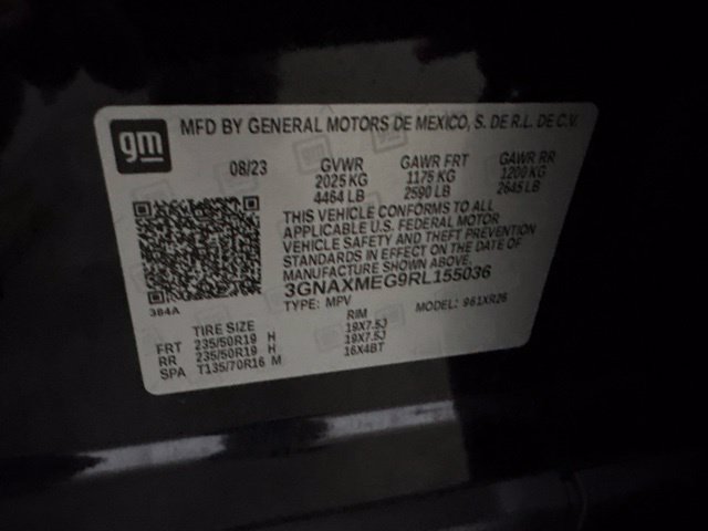 Used 2024 Chevrolet Equinox RS w/ RS Leather Package FWD image 63