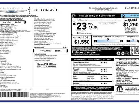 Used 2022 Chrysler 300 Touring L image 29