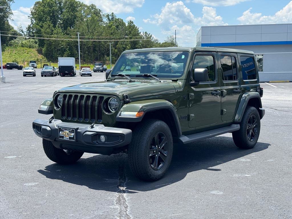 Used 2021 Jeep Wrangler Unlimited Sahara AWD/4WD image 7