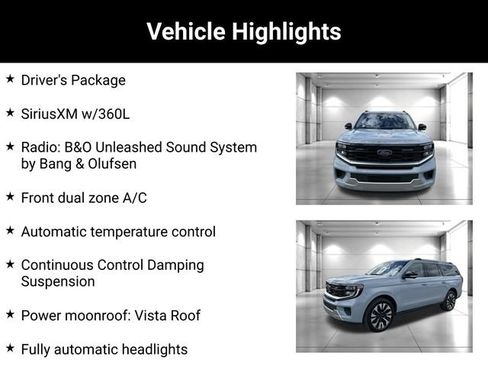 Used 2025 Ford Expedition Max Platinum w/ Driver's Package AWD/4WD image 2