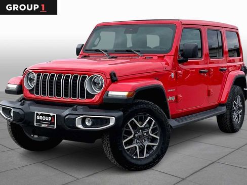 Used 2024 Jeep Wrangler Sahara w/ Safety Group image 1