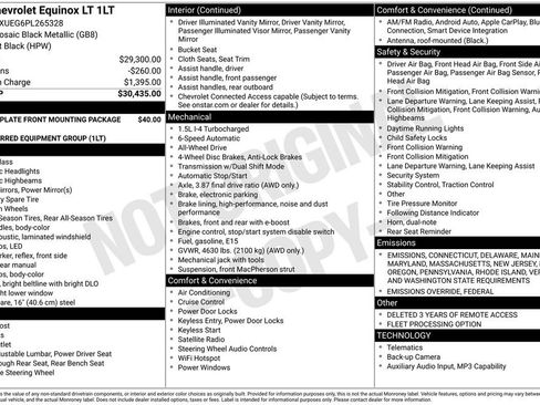 Used 2023 Chevrolet Equinox LT image 25