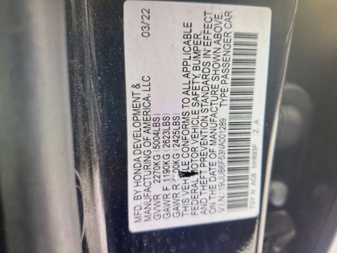 Used 2022 Acura TLX A-Spec Package image 11