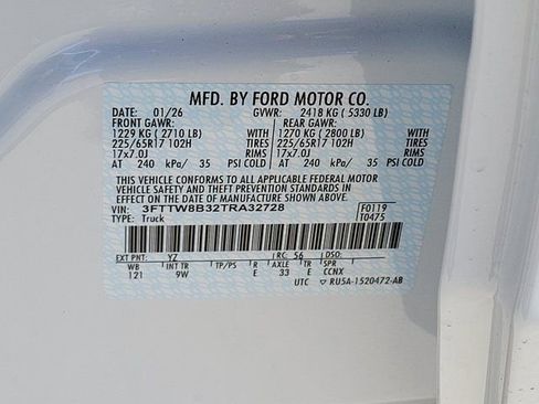 New 2026 Ford Maverick XL w/ Equipment Group 101A image 11