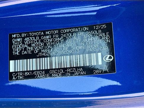 New 2025 Lexus RC 350 F Sport image 40