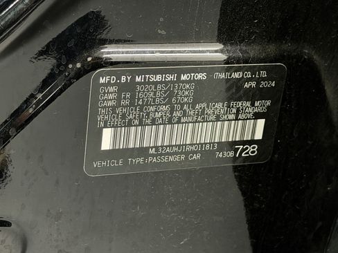 Used 2024 Mitsubishi Mirage ES FWD image 24